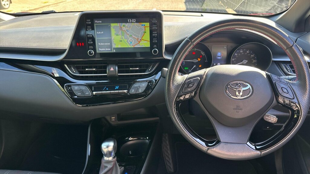 Toyota C-Hr 1.8 Vvt-h Gr Sport Cvt Euro 6 Ss Red #6