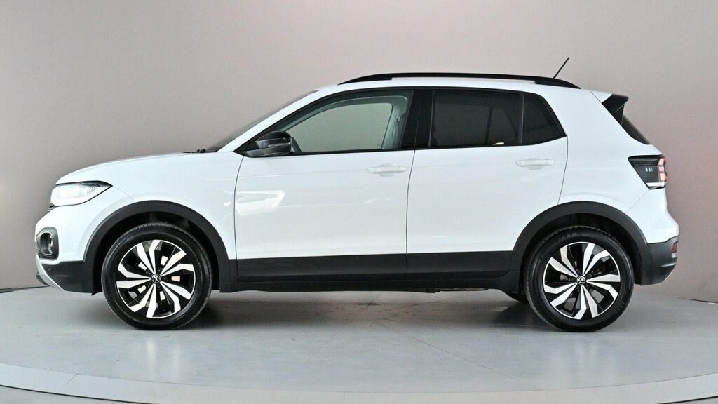 Volkswagen T-Cross 1.0 Tsi 110 Black Edition Dsg White #4