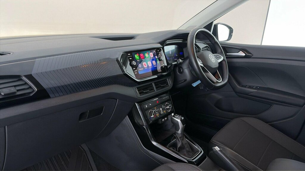 Volkswagen T-Cross 1.0 Tsi 110 Black Edition Dsg White #2