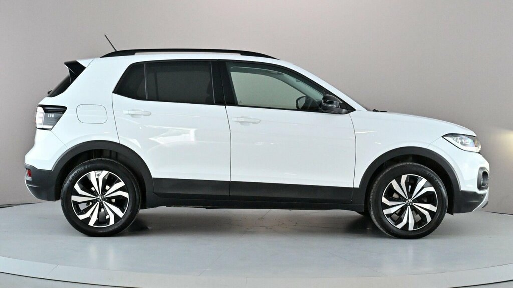 Volkswagen T-Cross 1.0 Tsi 110 Black Edition Dsg White #5