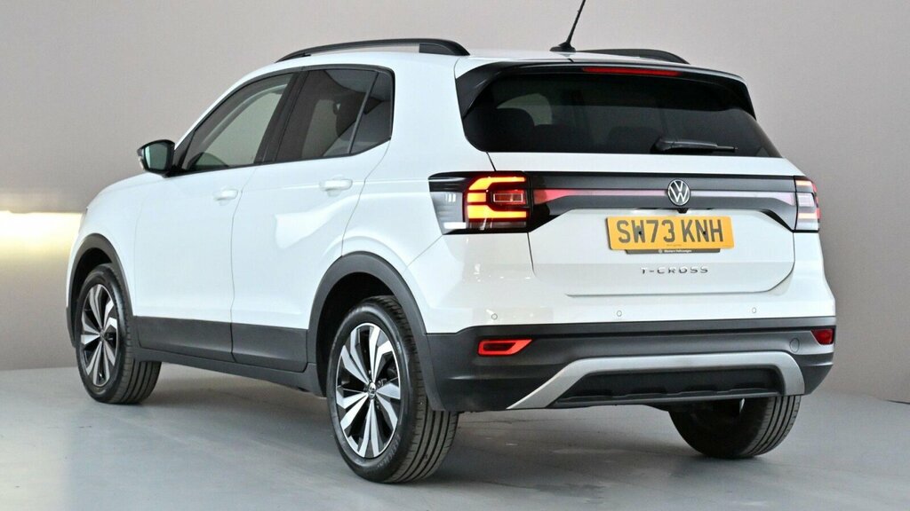Volkswagen T-Cross 1.0 Tsi 110 Black Edition Dsg White #3