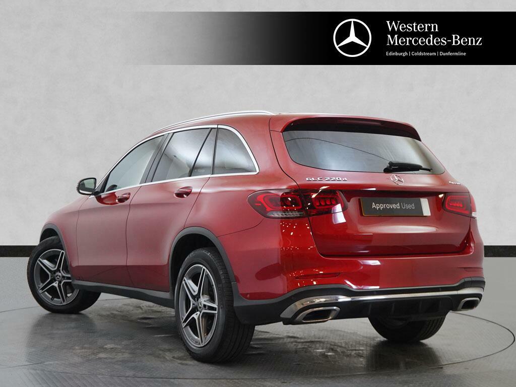 Mercedes-Benz GLC Class Glc 220 D 4Matic Amg Line Red #2