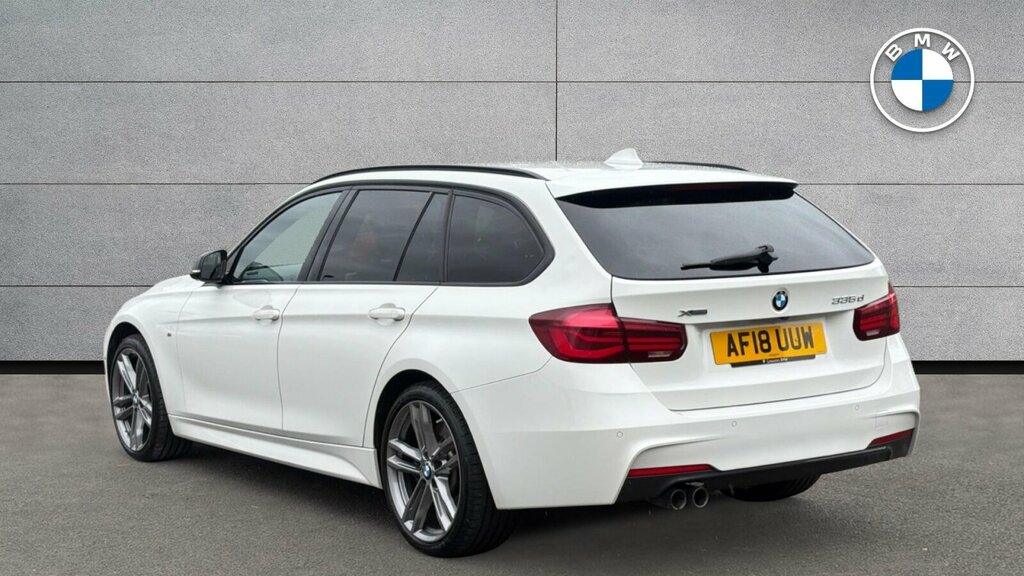 BMW 3 Series 335D Xdrive M Sport Shadow Edition White #2