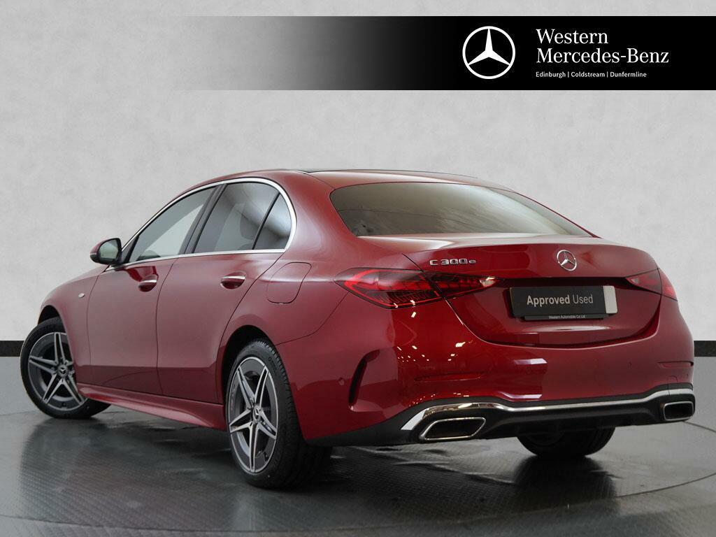 Mercedes-Benz C Class C 300 E Amg Line Premium Plus Red #2
