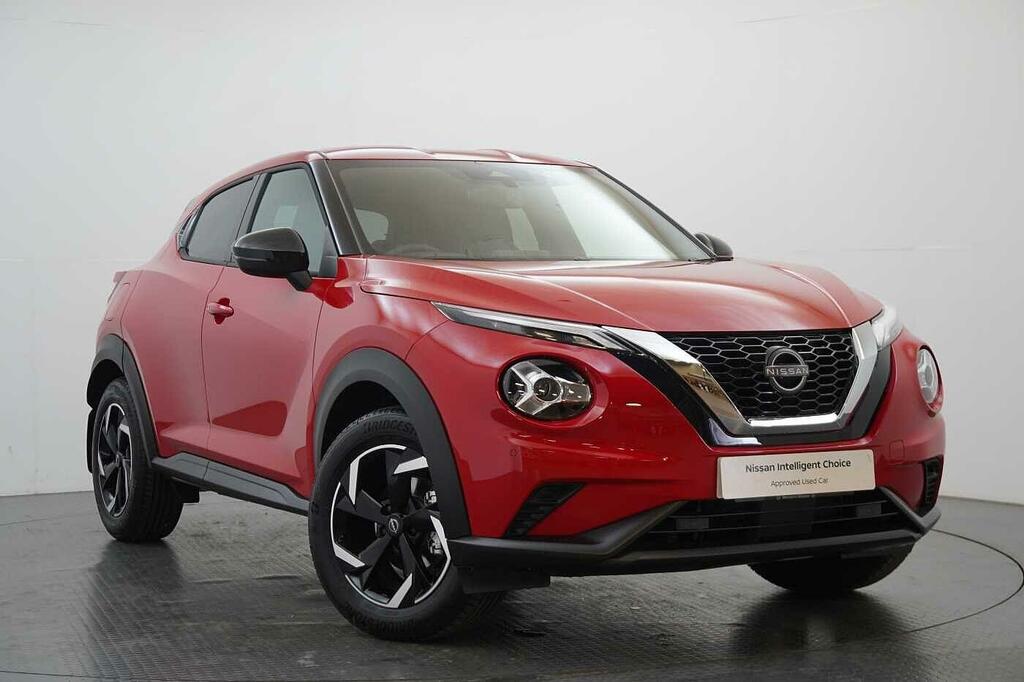 Nissan Juke 1.0 Dig-t 114 N-connecta With Sat Nav And Rear Vie Red
