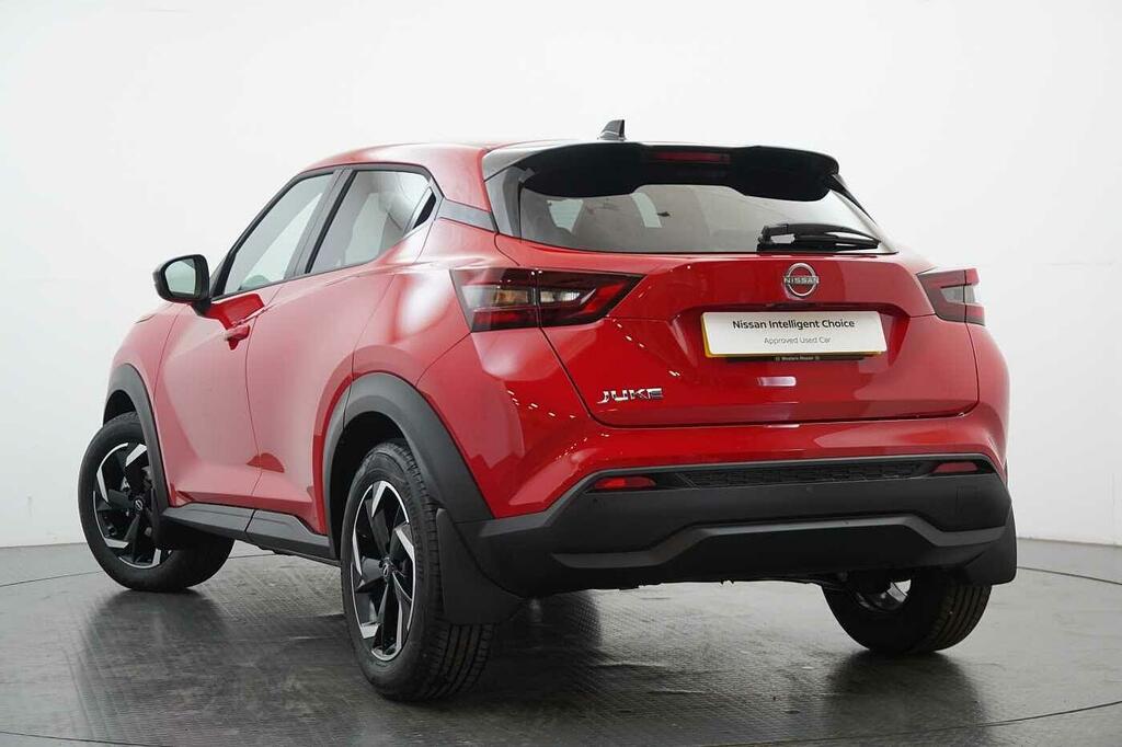 Nissan Juke 1.0 Dig-t 114 N-connecta With Sat Nav And Rear Vie Red #3