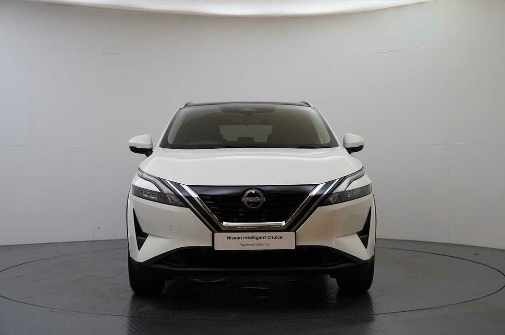 Nissan Qashqai 1.3 Dig-t Mh 140 Acenta Premium With Glass Roof Pa White #4
