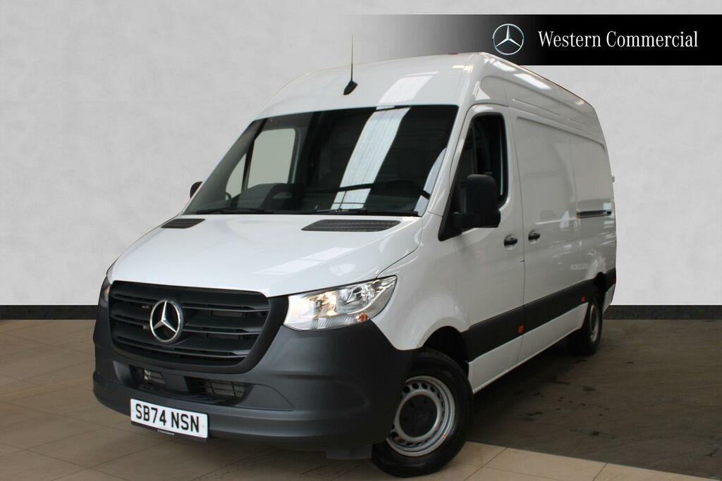Mercedes-Benz Sprinter 2.0 315 Cdi Pro Panel Van Rwd L2 White #5