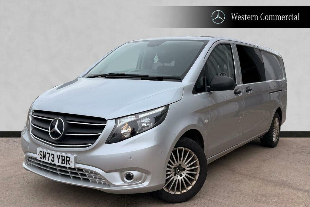 Mercedes-Benz Vito 2.0 116 Cdi Premium Crew Van Double Cab Silver #6