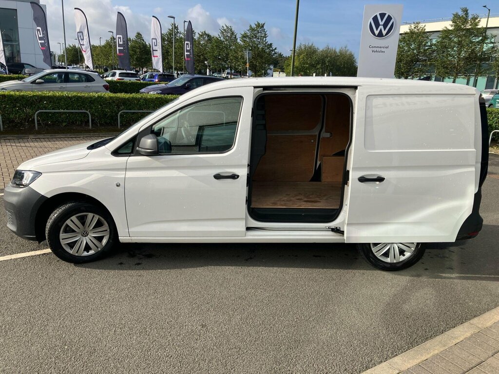 Volkswagen Caddy Maxi 2.0 Tdi 102Ps Commerce Van Businesstech Pack White #5