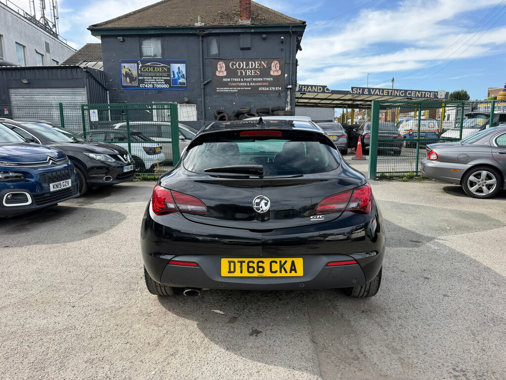 Vauxhall Astra GTC 1.4I Turbo Sri Coupe Euro 6 Ss Black #4