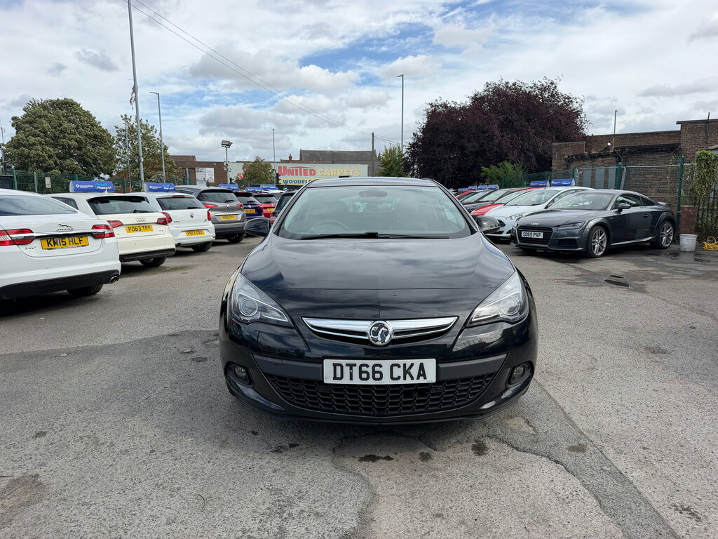 Vauxhall Astra GTC Coupe Red #8