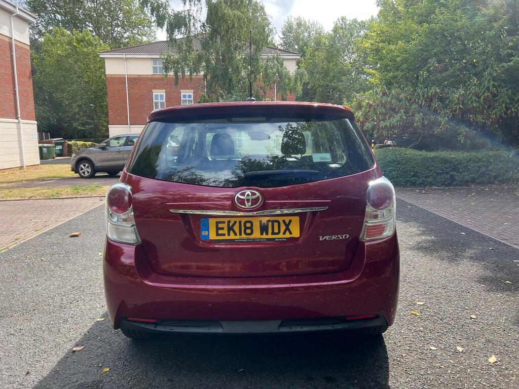Toyota Verso Mpv 1.6 V-matic Icon Euro 6 7 Seat 201818 Red #5