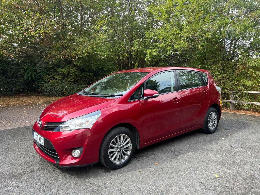 Toyota Verso Mpv 1.6 V-matic Icon Euro 6 7 Seat 201818 Red #3