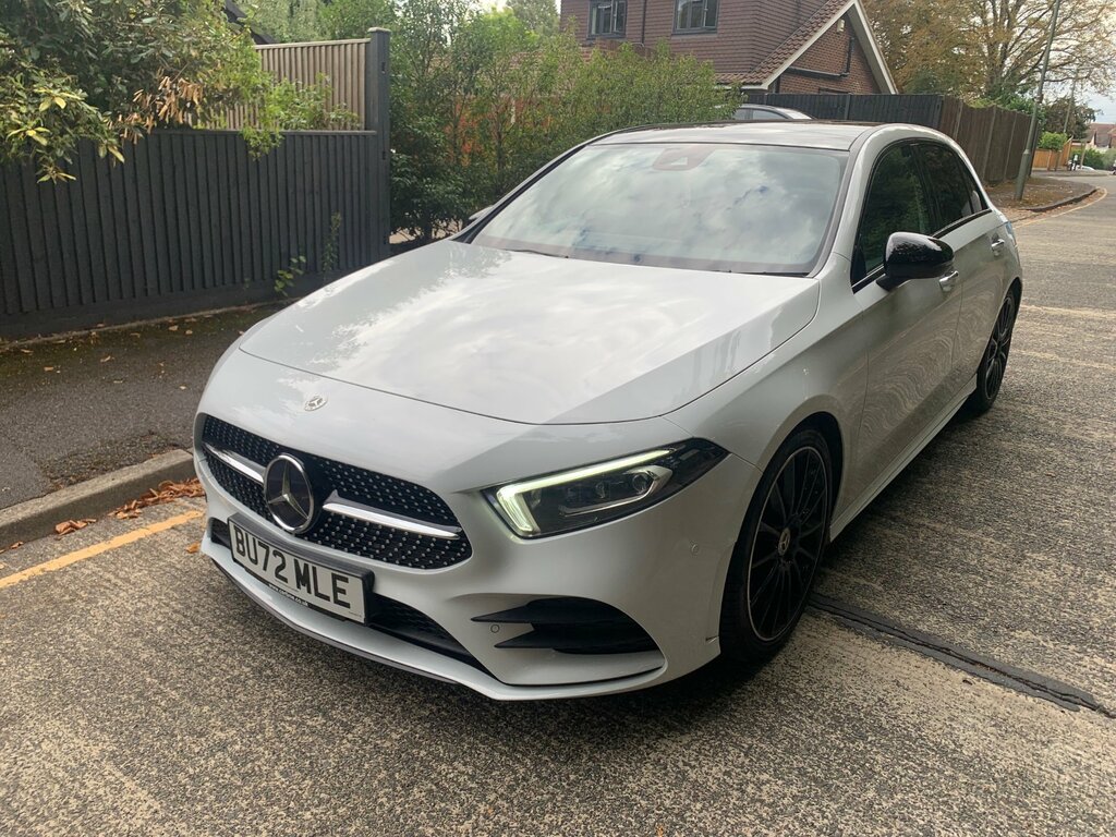 Mercedes-Benz A Class 2.0 A180d Amg Line Night Edition Premium Plus Ha White