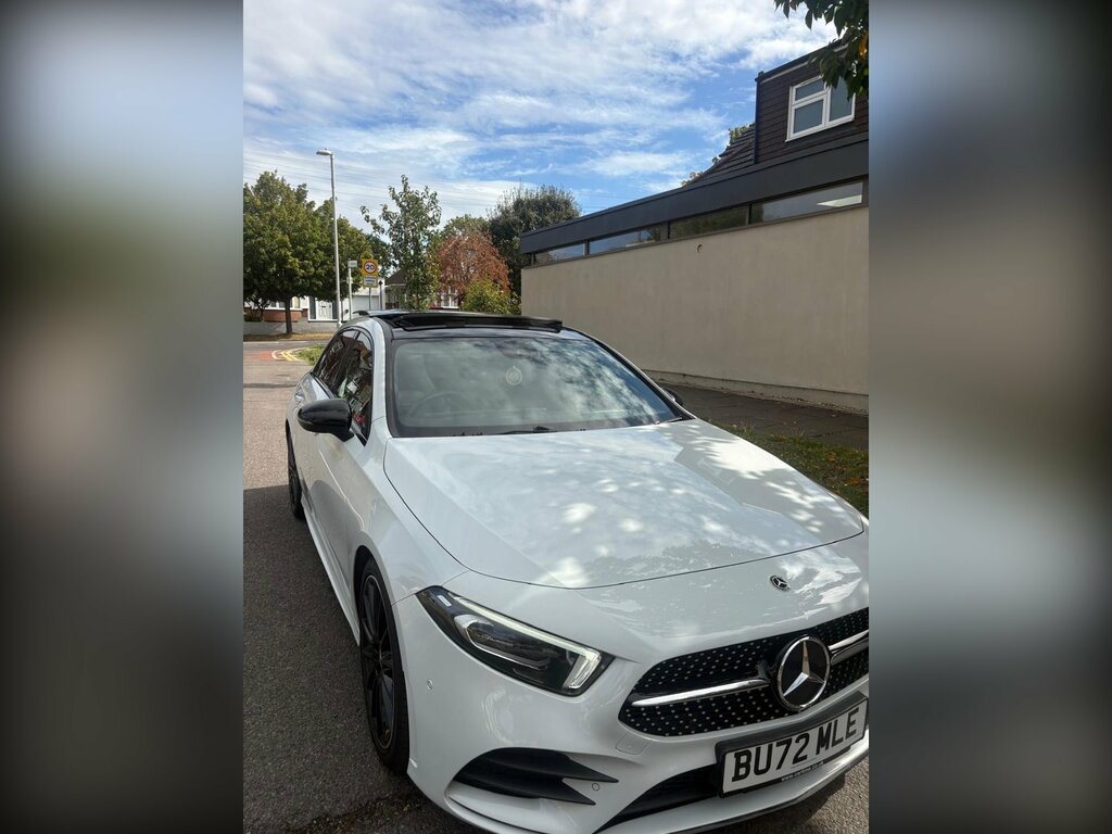 Mercedes-Benz A Class 2.0 A180d Amg Line Night Edition Premium Plus Ha White #2