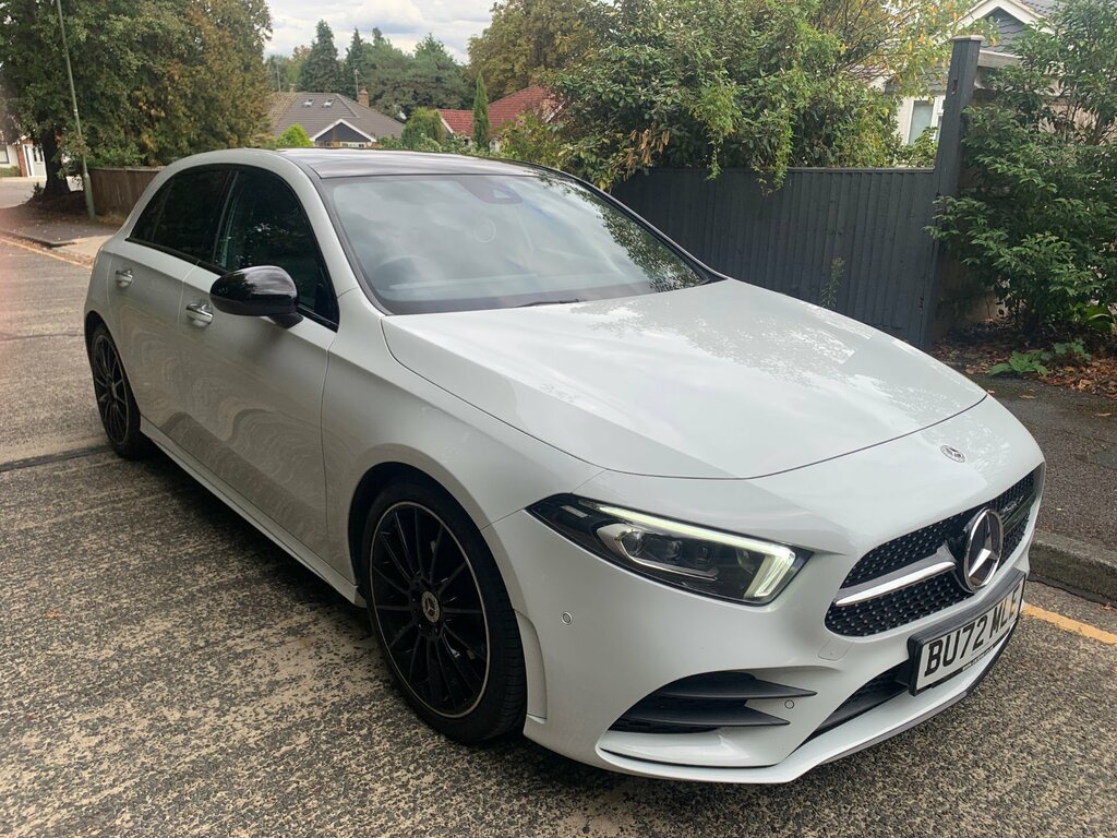 Mercedes-Benz A Class 2.0 A180d Amg Line Night Edition Premium Plus Ha White #3
