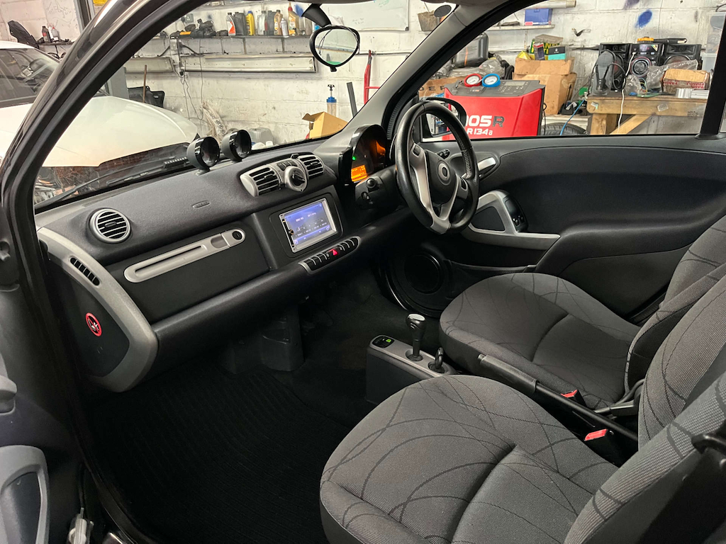 Smart Fortwo Passion Mhd Black #4