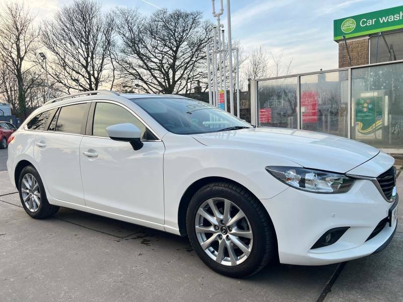 Mazda 6 2.2 Skyactiv-d Se-l Nav Tourer Euro 6 Ss - White #3