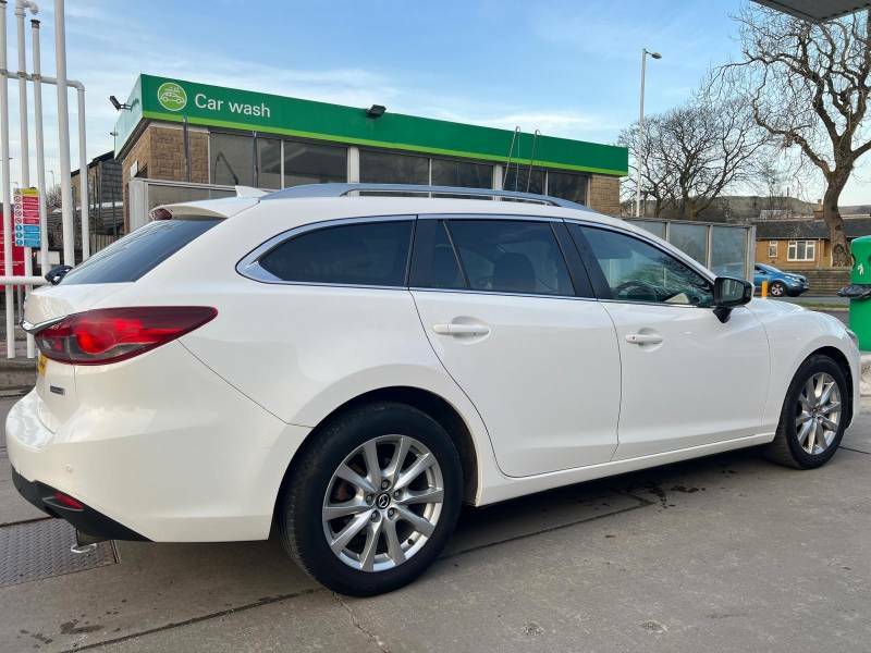 Mazda 6 2.2 Skyactiv-d Se-l Nav Tourer Euro 6 Ss - White #5