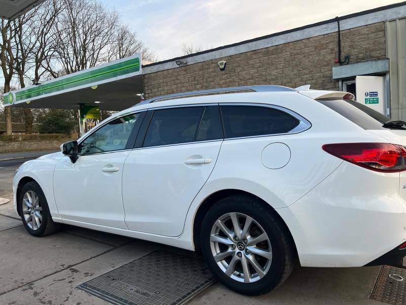 Mazda 6 2.2 Skyactiv-d Se-l Nav Tourer Euro 6 Ss - White #4