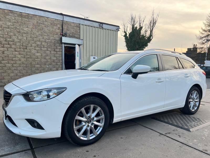 Mazda 6 2.2 Skyactiv-d Se-l Nav Tourer Euro 6 Ss - White #2