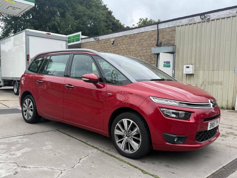 Citroen Grand C4 SpaceTourer 1.6 E-hdi Exclusive Euro 5 Ss Red #2
