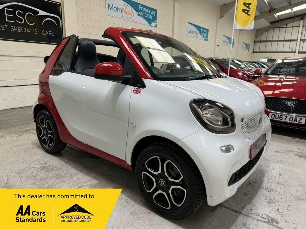Smart Fortwo Cabrio 1L Prime White