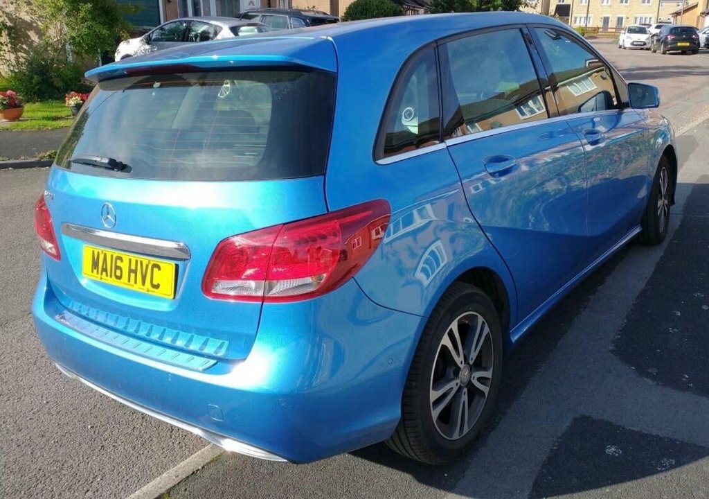 Mercedes-Benz B Class 2.1L Se Blue #5