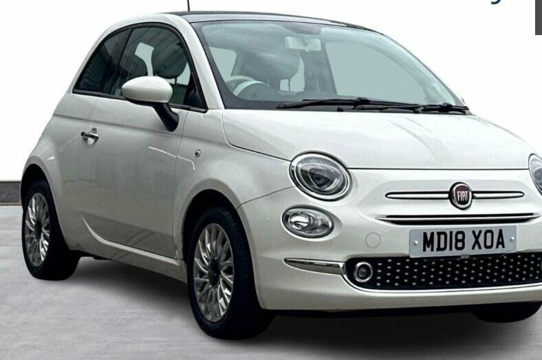 Fiat 500 1.2L Lounge White