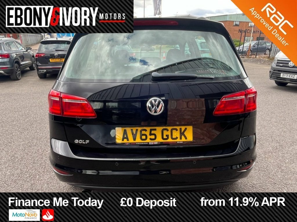 Volkswagen Golf SV 1.6L Se Black #4