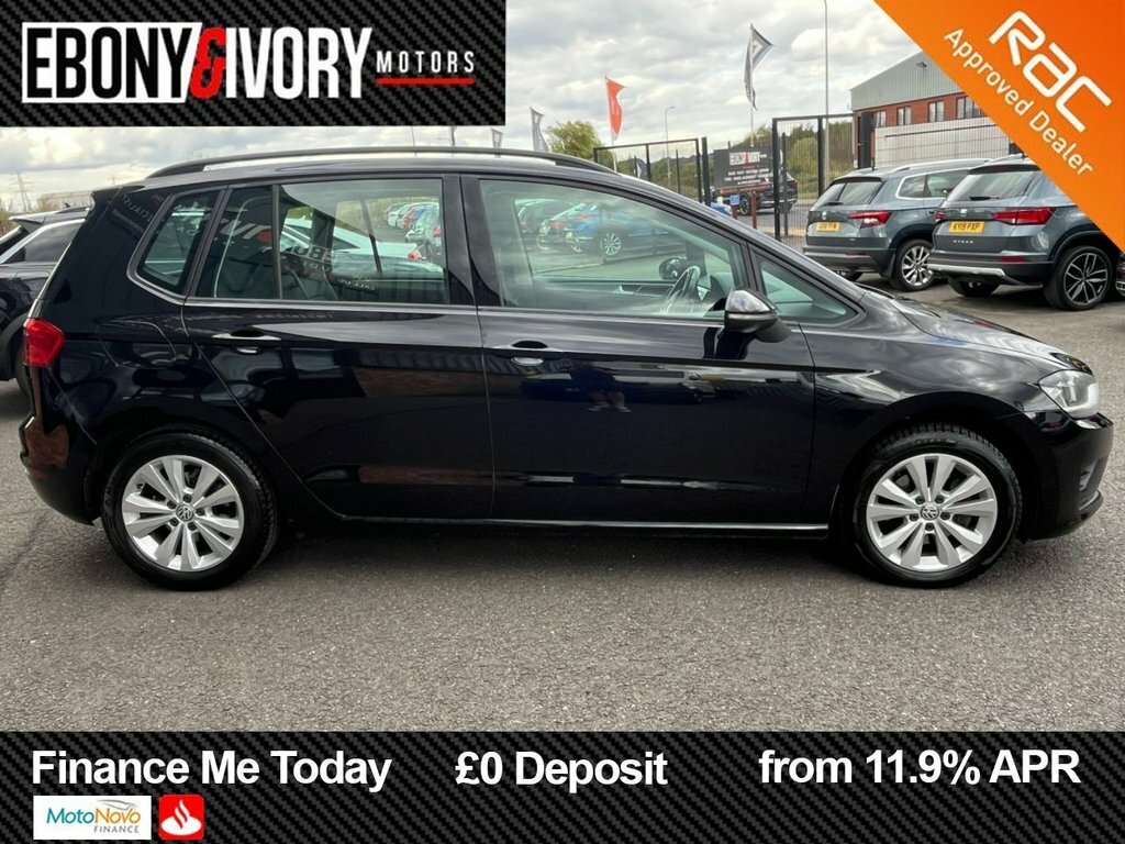 Volkswagen Golf SV 1.6L Se Black #6