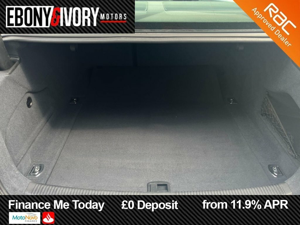 Audi A6 Saloon Black Edition White #9