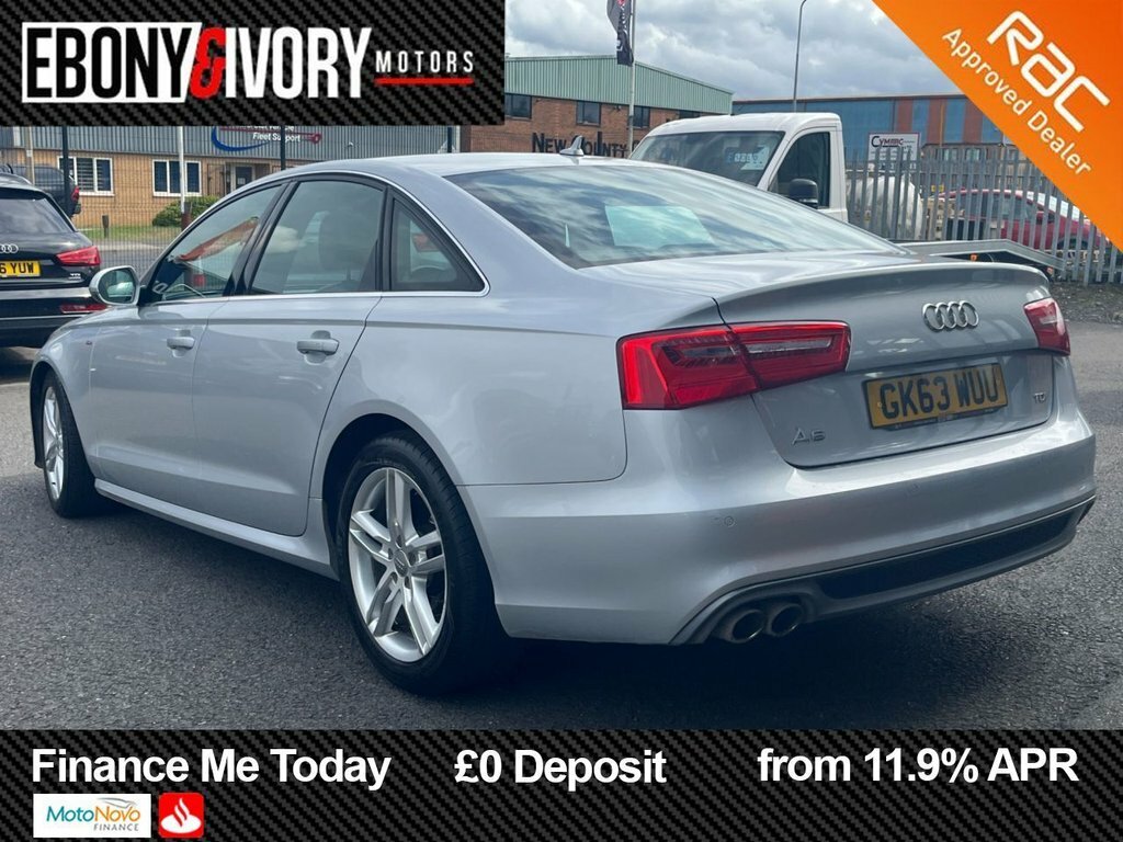 Audi A6 Saloon 2L S Line Silver #3