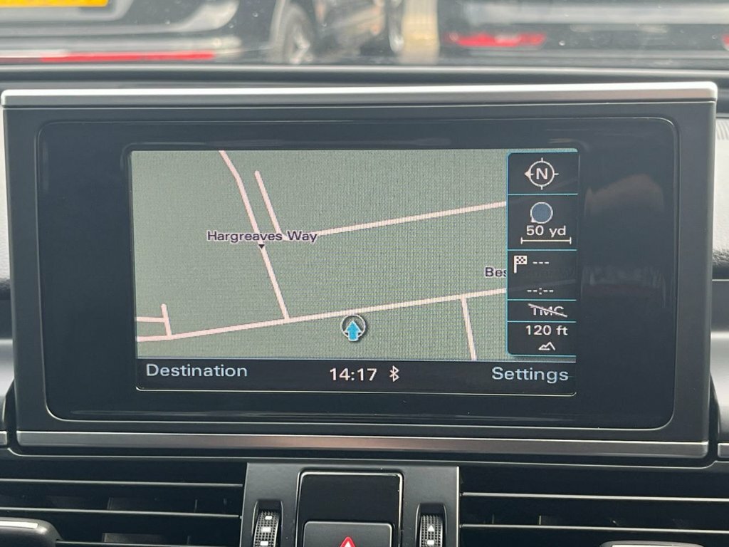 Audi A6 Saloon Black Edition White #26