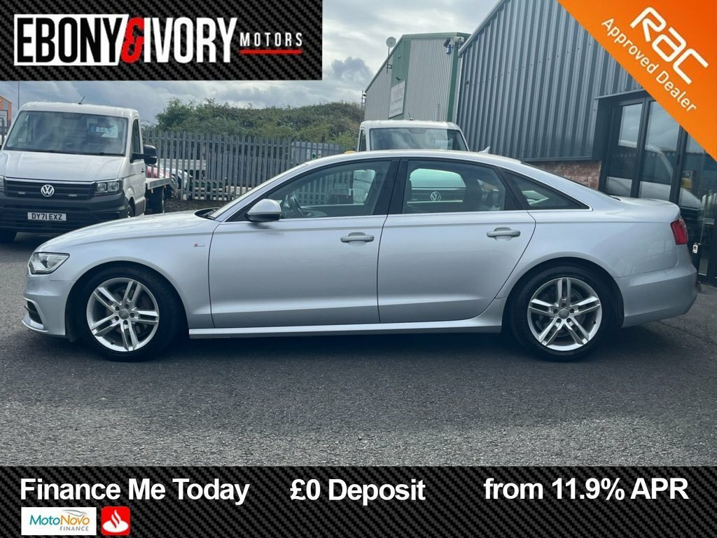 Audi A6 Saloon 2L S Line Silver #2