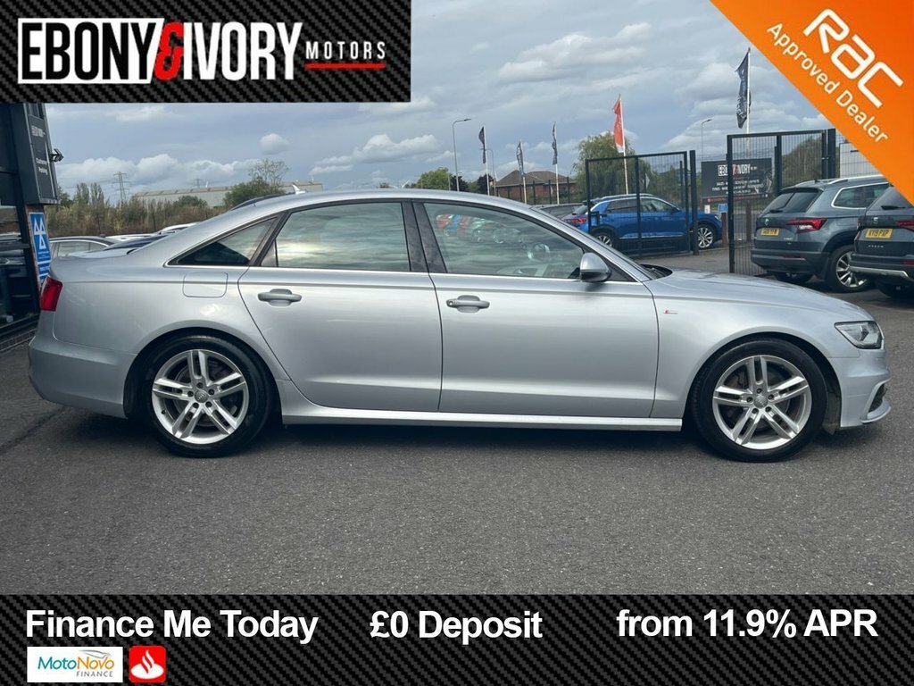 Audi A6 Saloon 2L S Line Silver #6