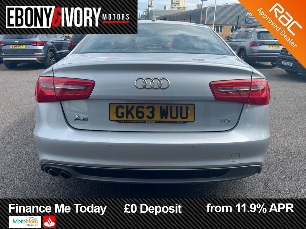 Audi A6 Saloon 2L S Line Silver #4