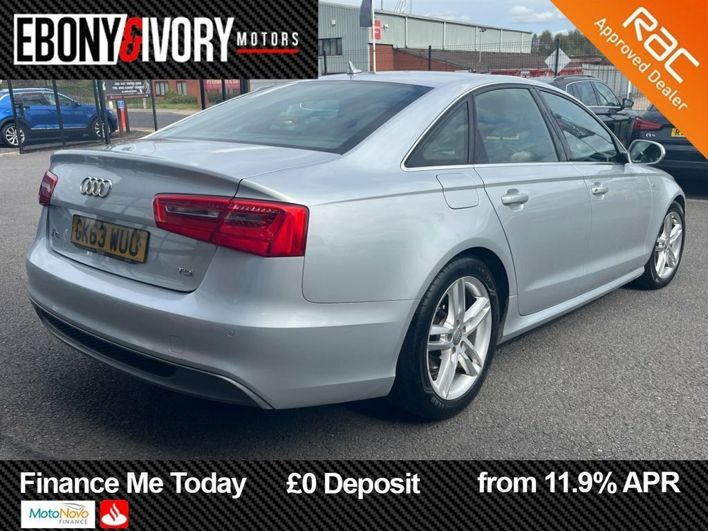 Audi A6 Saloon 2L S Line Silver #5