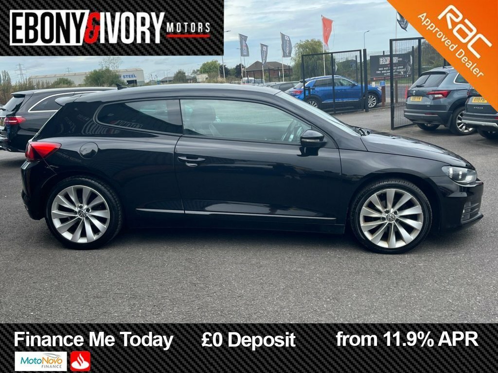 Volkswagen Scirocco 2L Gt Black #6