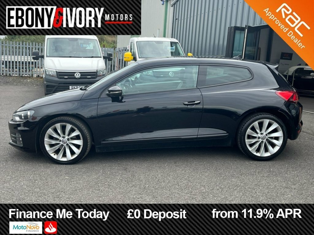 Volkswagen Scirocco 2L Gt Black #2
