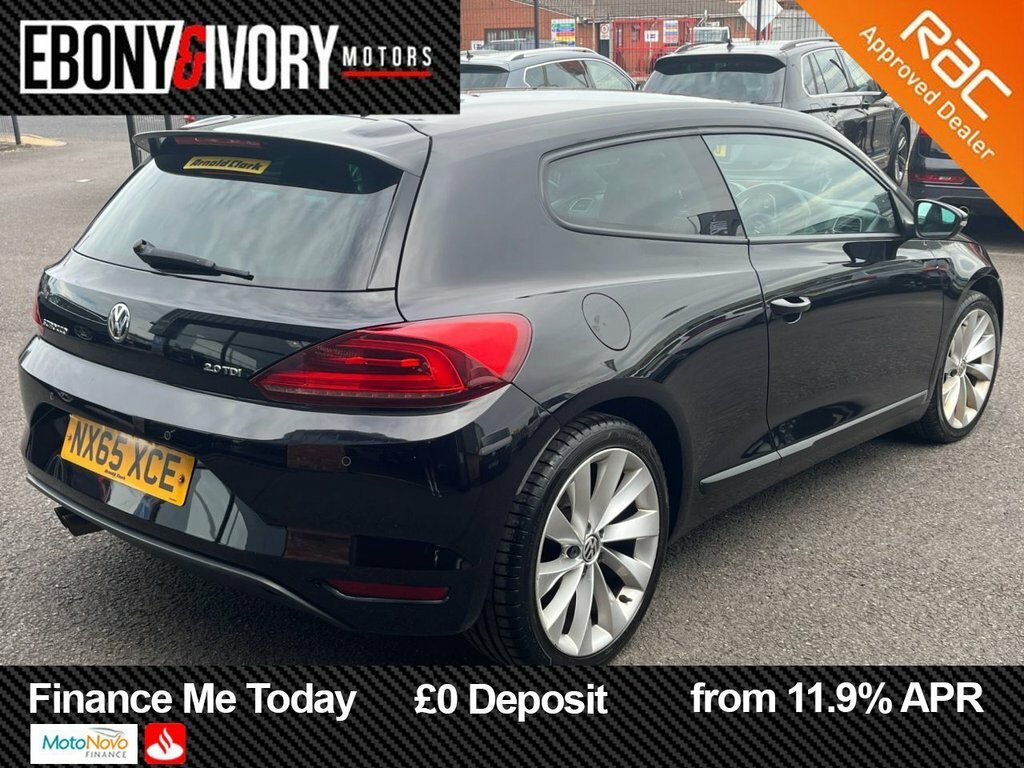 Volkswagen Scirocco 2L Gt Black #5