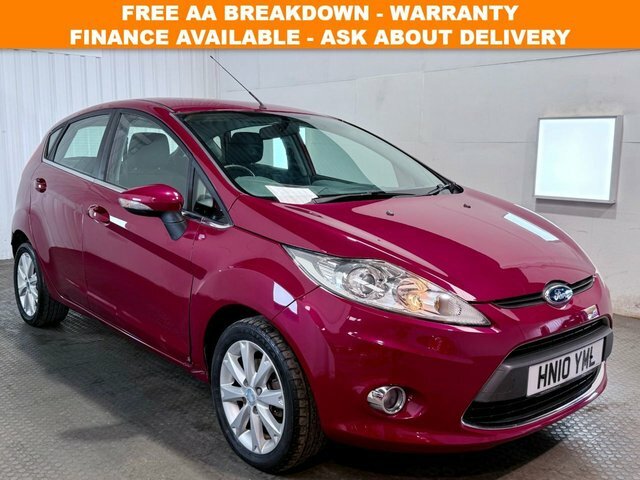 Ford Fiesta 2010 1.25 Zetec Hatchback 129 G Red