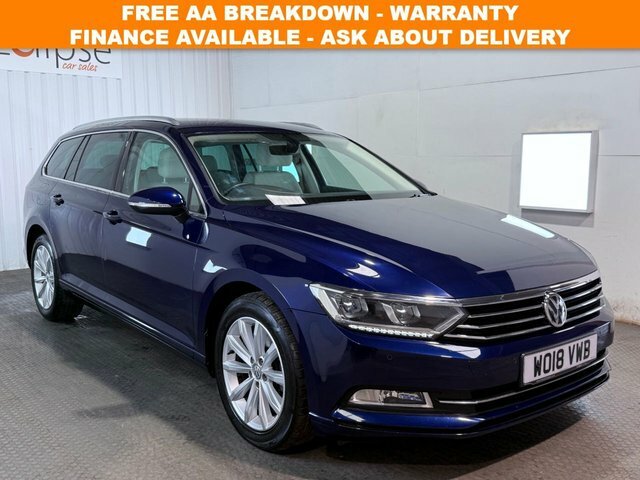Volkswagen Passat 2018 2.0 Tdi Se Business Estate Dsg Eur Blue