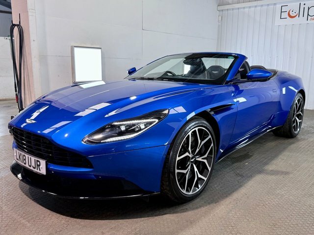 Aston Martin DB11 2018 4.0 V8 Volante Euro 6 Ss Blue #3