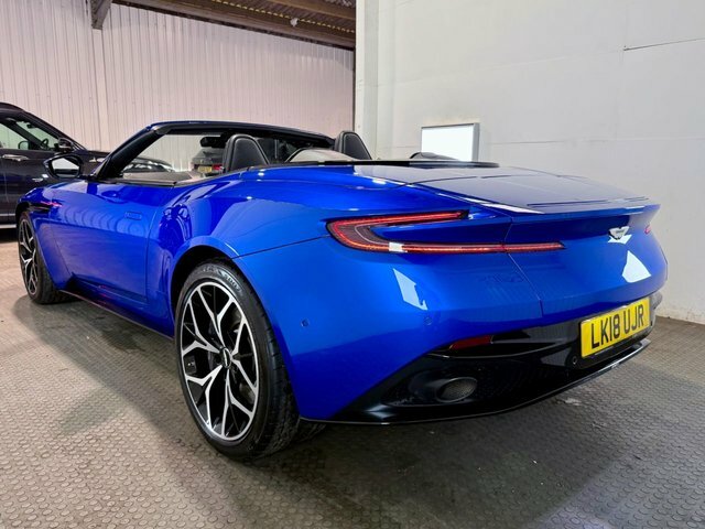 Aston Martin DB11 2018 4.0 V8 Volante Euro 6 Ss Blue #4