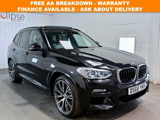 BMW X3 2018 3.0 30D M Sport Suv Xdrive Eu Black