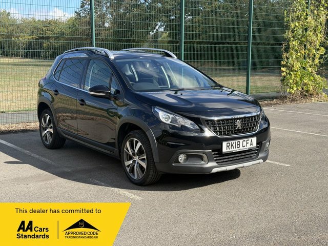 Peugeot 2008 2018 1.2 Puretech Allure Suv Eur Black