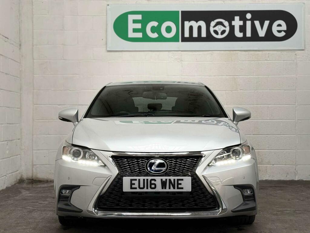 Lexus CT 1.8 200H F Sport Cvt Euro 6 Ss Silver #5