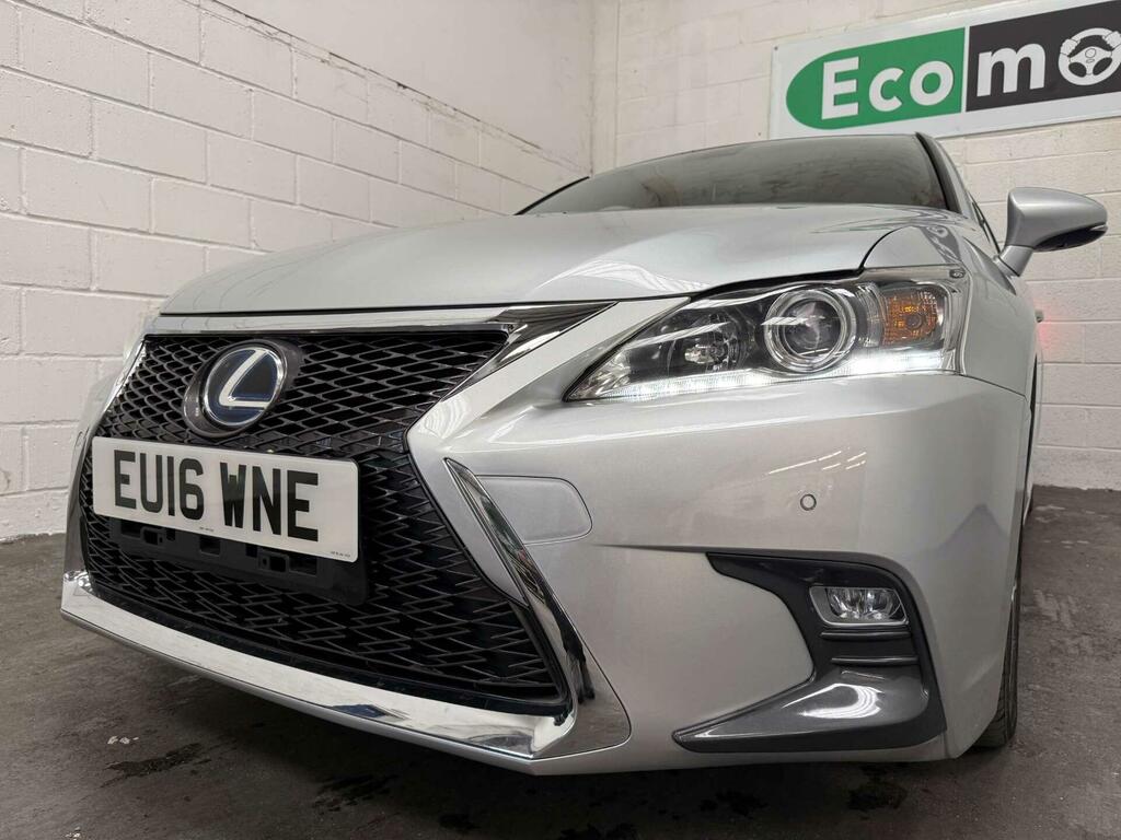 Lexus CT 1.8 200H F Sport Cvt Euro 6 Ss Silver #6